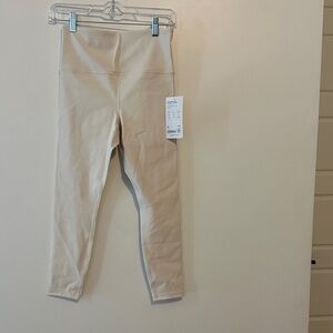 Athleta Cream Leggings